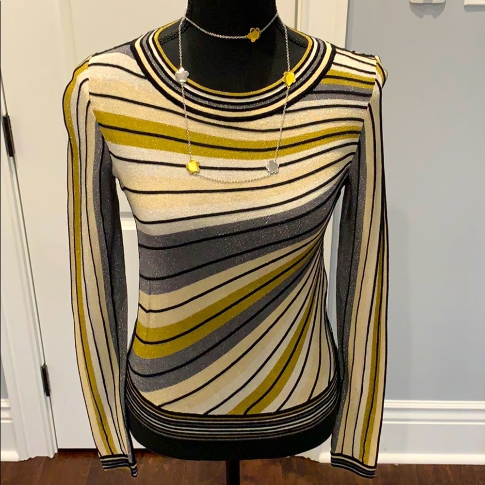 DIANE von FURSTENBERG SHIMMER TOP!